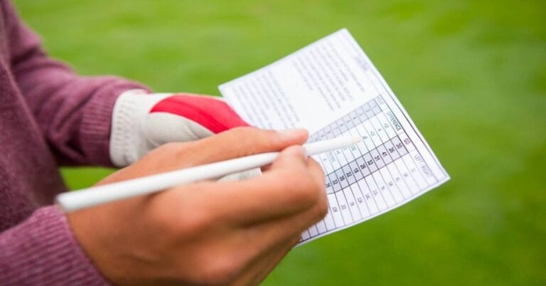 Gross vs Net Golf Score